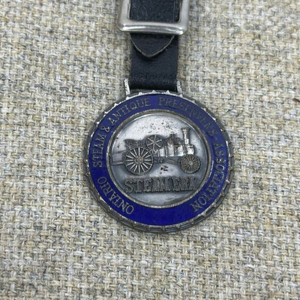 Antique Ontario steam antique preservers association fob watch